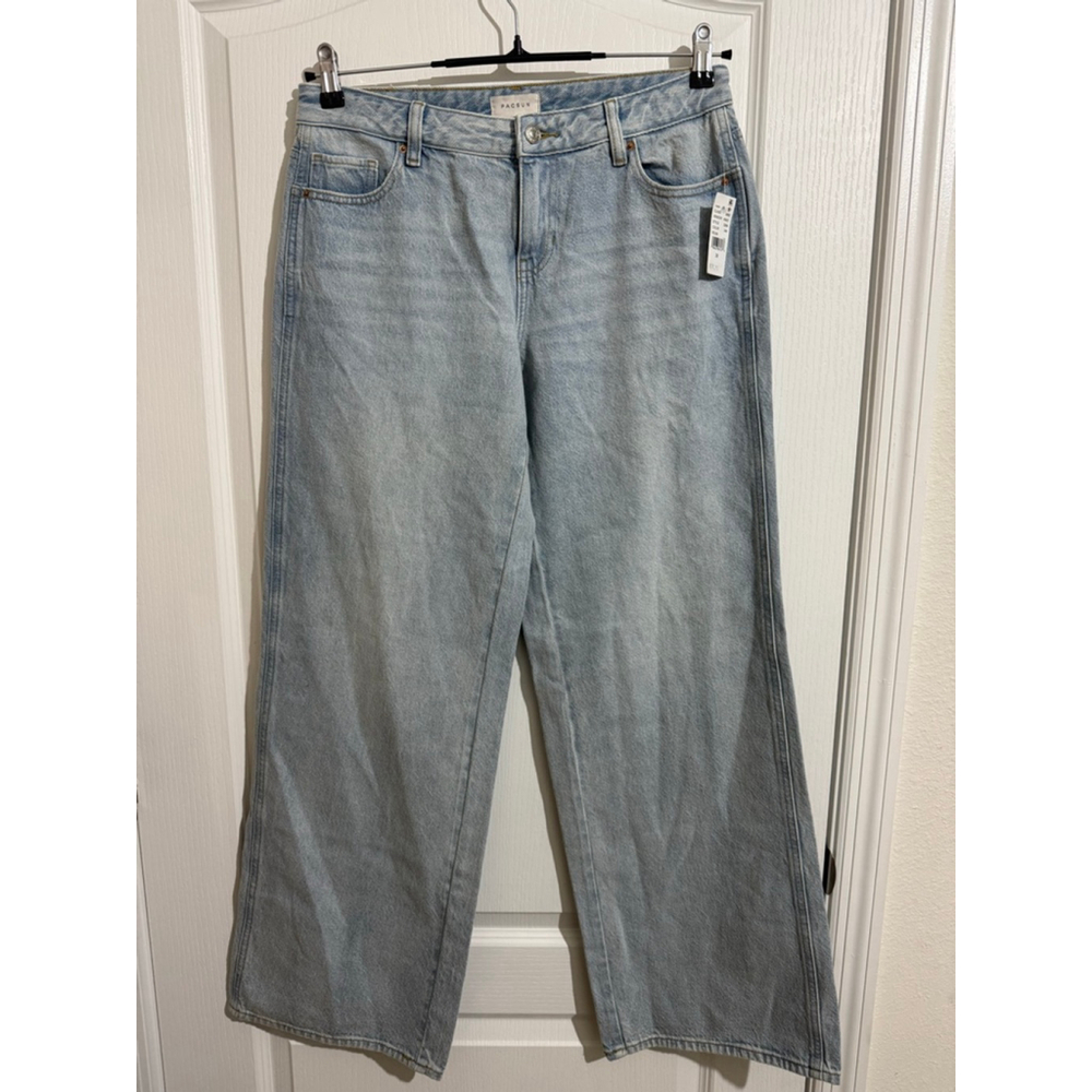 Women's PacSun Light Blue Flare Wide Leg Jeans Size 28